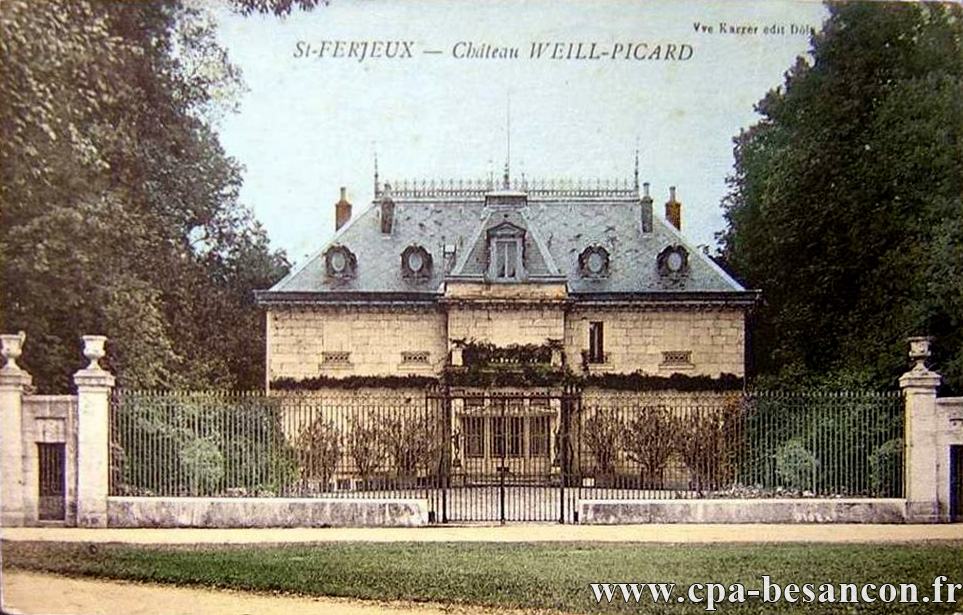 St-FERJEUX - Château WEIL-PICARD